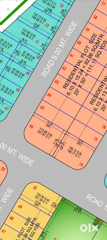 Plot h new sanganer road se 400 mitter