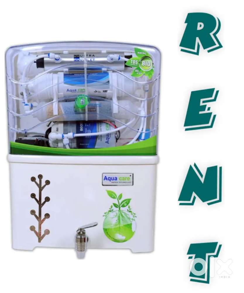 Water purifier available on rent