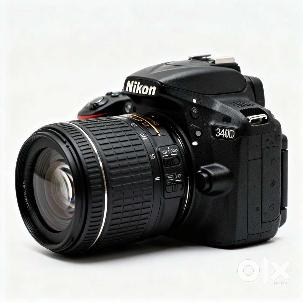 Nikon D3400 DSLR in Excellent Condition – With Lens & Ba
