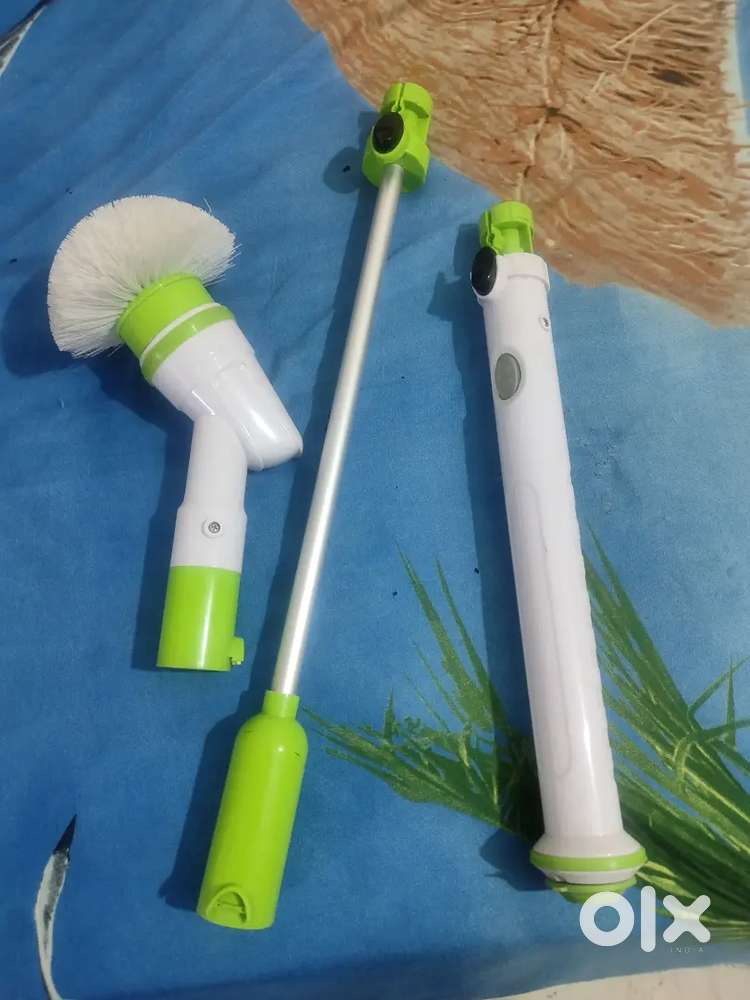 Electronic spin scrubber corless