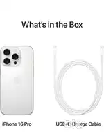 Iphone 16 pro 126 white new