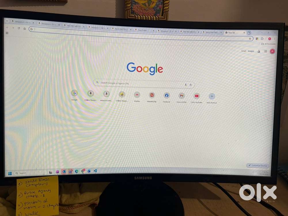 24 inch Samsung Curved Monitor