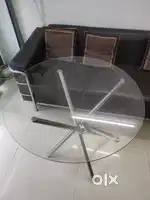 Sofa ,chairs, boss chairs and two big glass tables