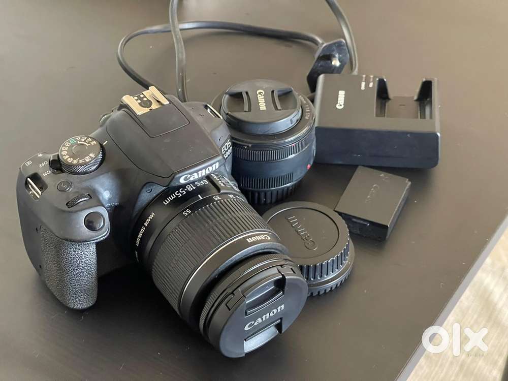 Canon EOS 1500D + 50mm Lens (Mint Condition)
