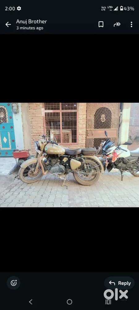 Royal Enfield 350 cc Bike