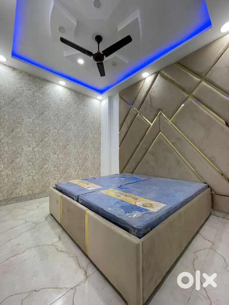 3bhk with roof car parking