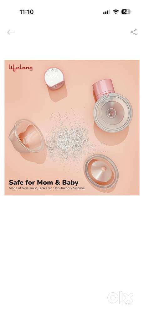 Electric breast pump