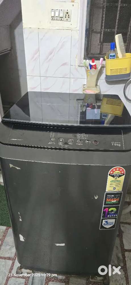 Voltas washing machine fully auto 7 kg jama new ba