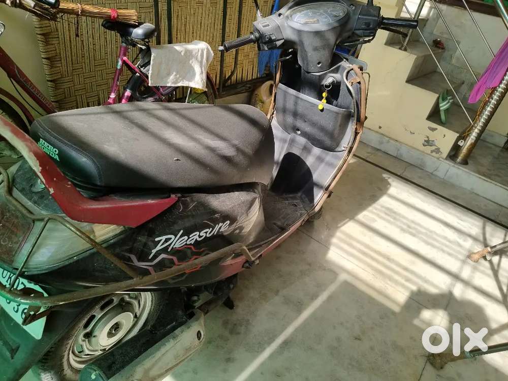 Scooty available pleasure single handed good conditions