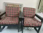 Wooden sofa