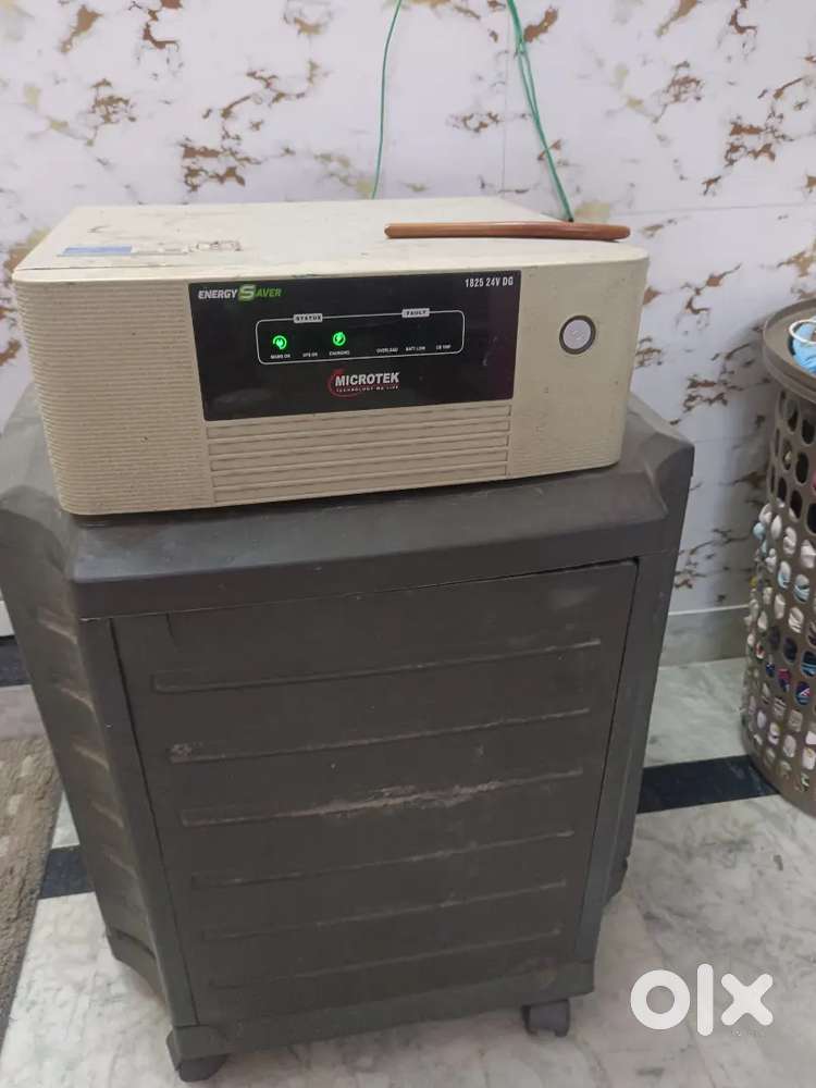 Microtek invertor with 2 battery
