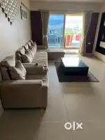 Sofa set with lounge + Tea table