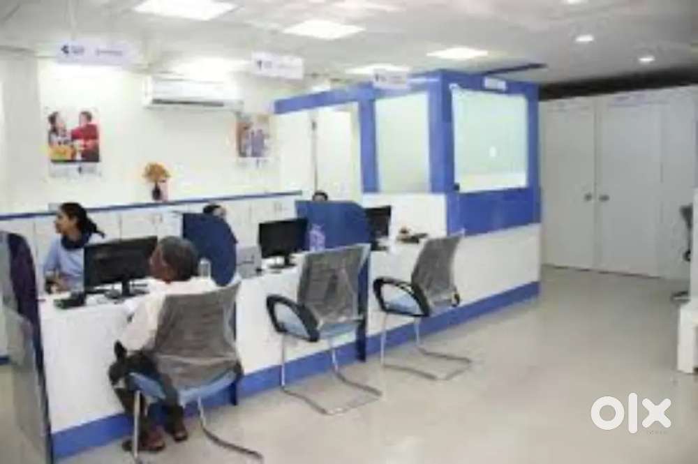 Wanted m/f staffs inside bank office  [  freshers  also]