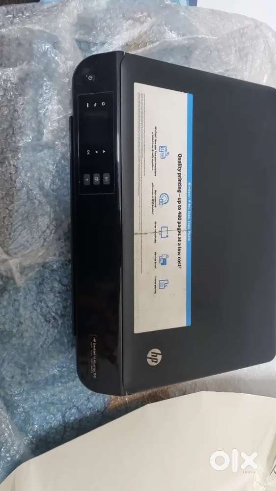 HP Inkjet Printer and Standing Fan