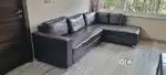 L shape sofa set