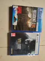 Ps4 cd resident evil 7 and 8 both I m selling
