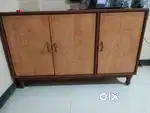 Hardly used storage cabinet with 3 doors