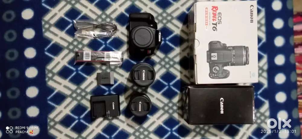 Canon camera EOS rebbel T6