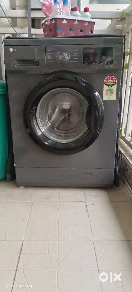 LG Front Load Direct Drive Washing Machine 8 Kg