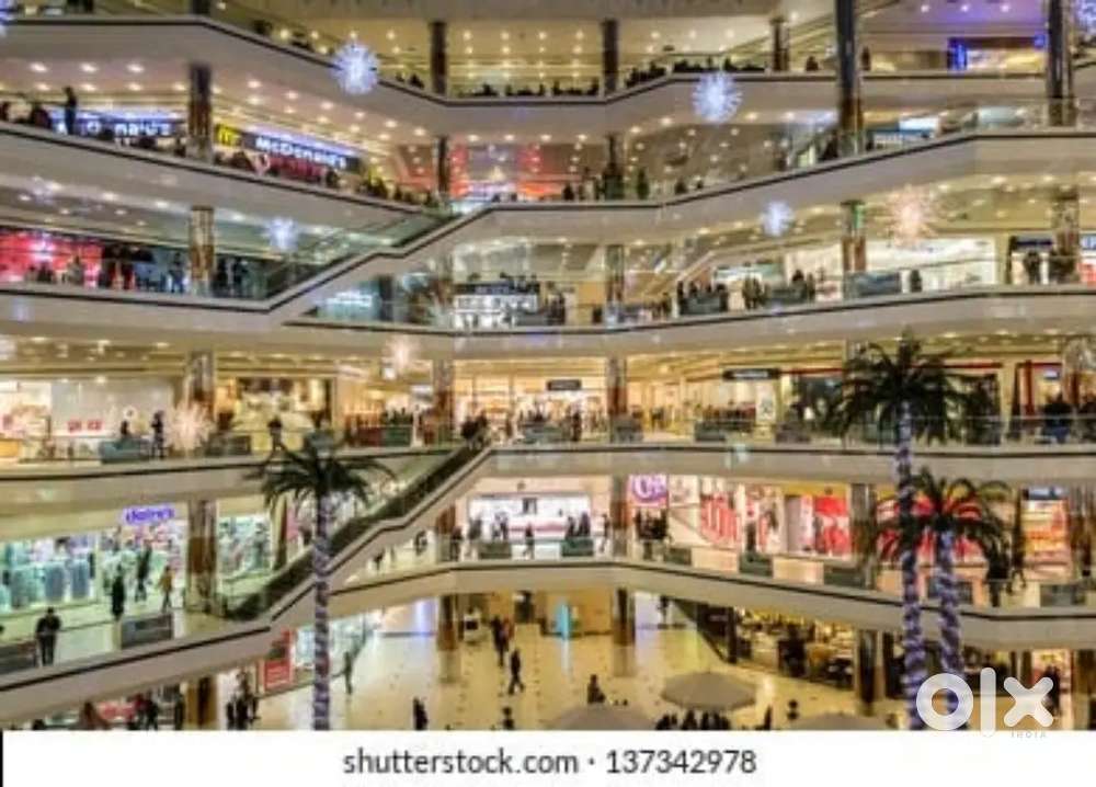 New job Vacancy shopping Mall Male and female frasher and experience