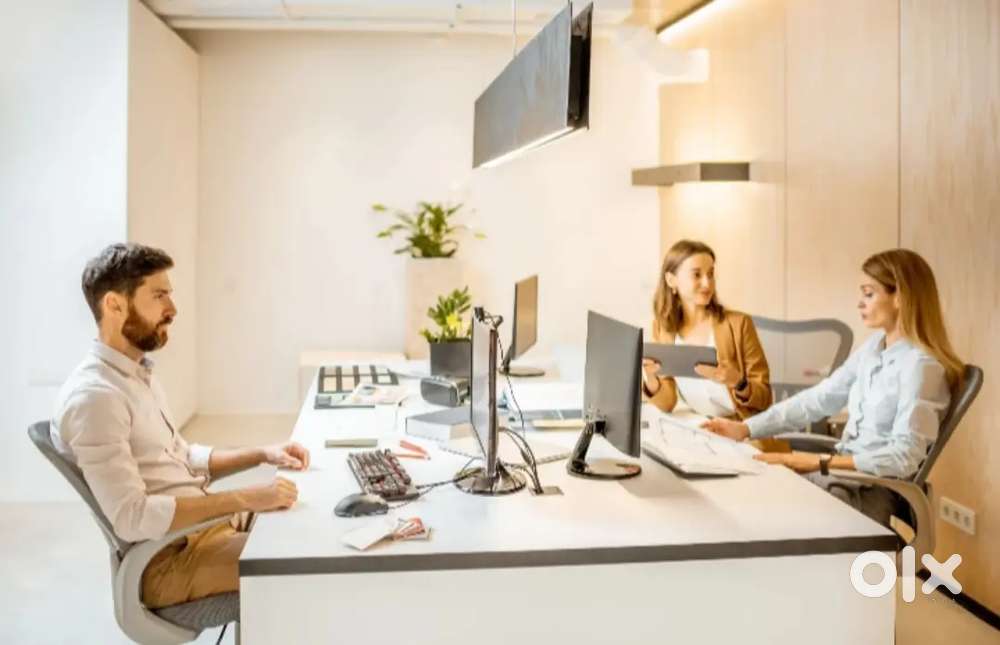 Office reception and work from home