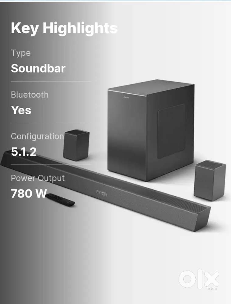 PHILIPS TAB8967 Dolby Atmos Sound, 780 W