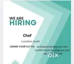 We are hiring Chef