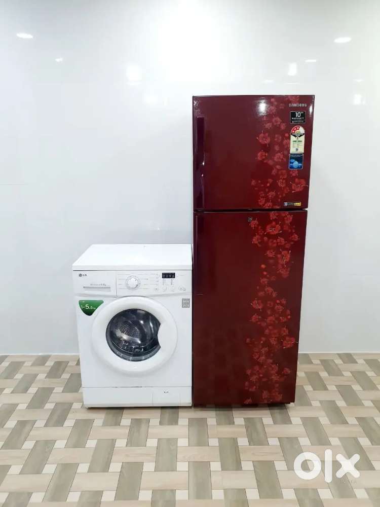 Washing Machine & Refrigerator in Good Condition for Sale