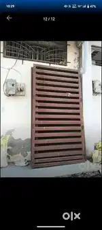 Home front iron door
