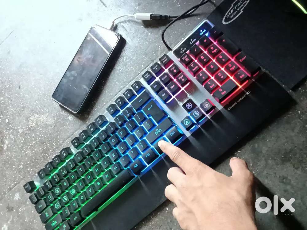 Keybord  mouse gaming LED