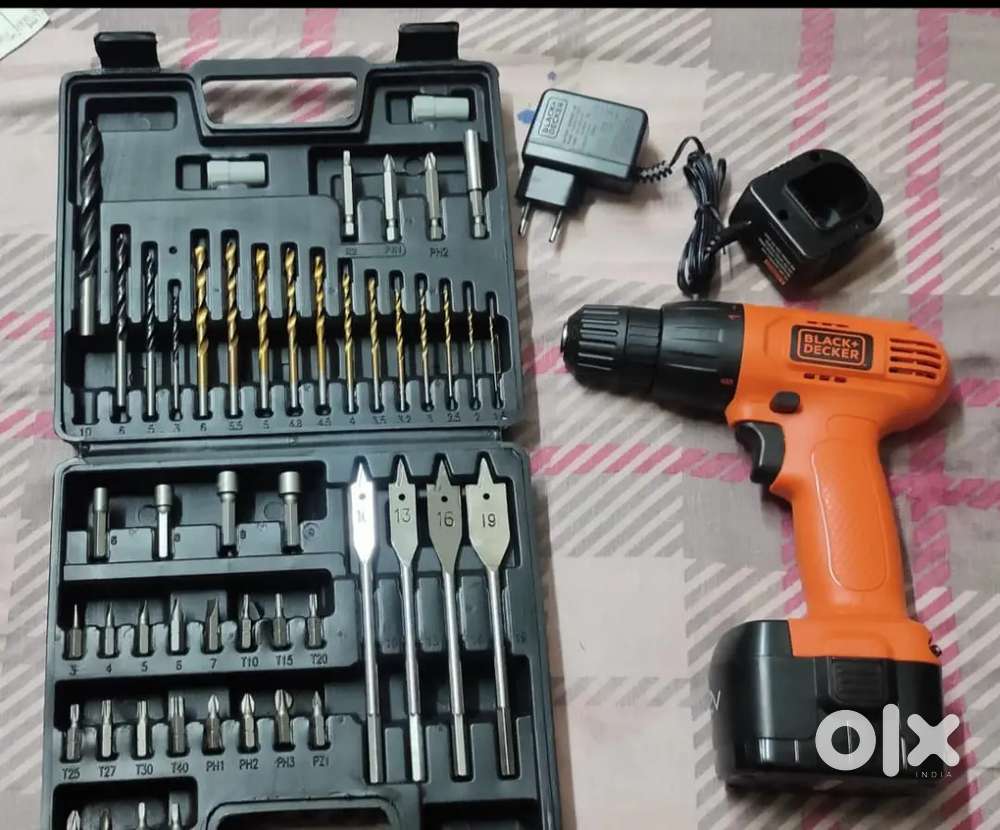 # NEW # SEALED # BLACK & DECKER CORDLESS DRILL MACHINE # DRILL MACHINE