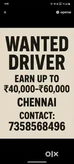 Driver wanted