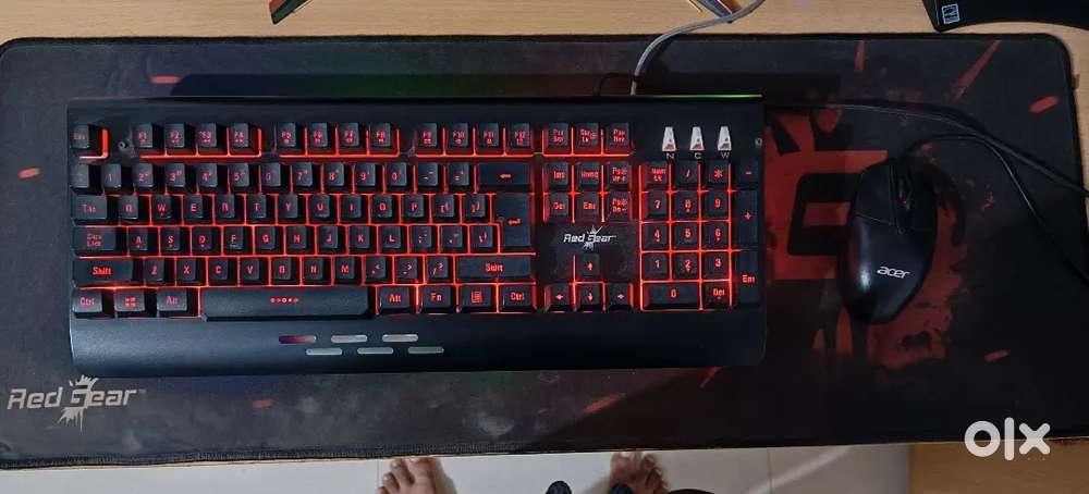 Gaming Keyboard, Mouse and headphone with mic(Gaming Combo)