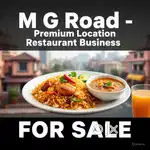 RESTOCAFE - MG Road For Sale - 5L - 1200 sqft - Multicuisine -