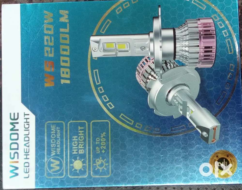Led headlight 220 W .
