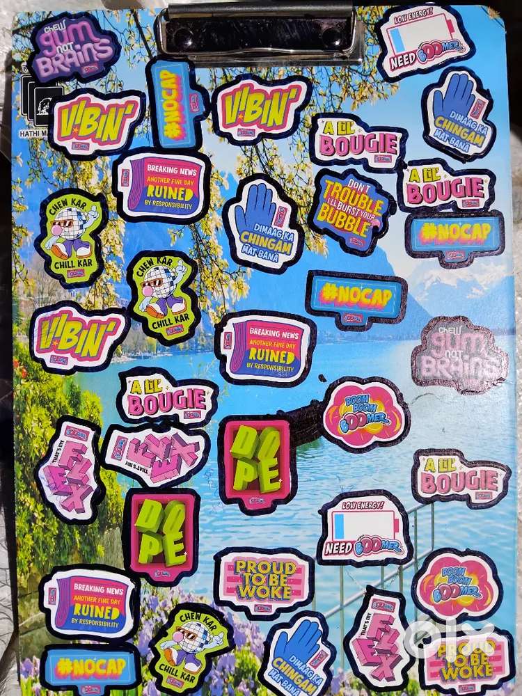 Writing bored of hathi marke