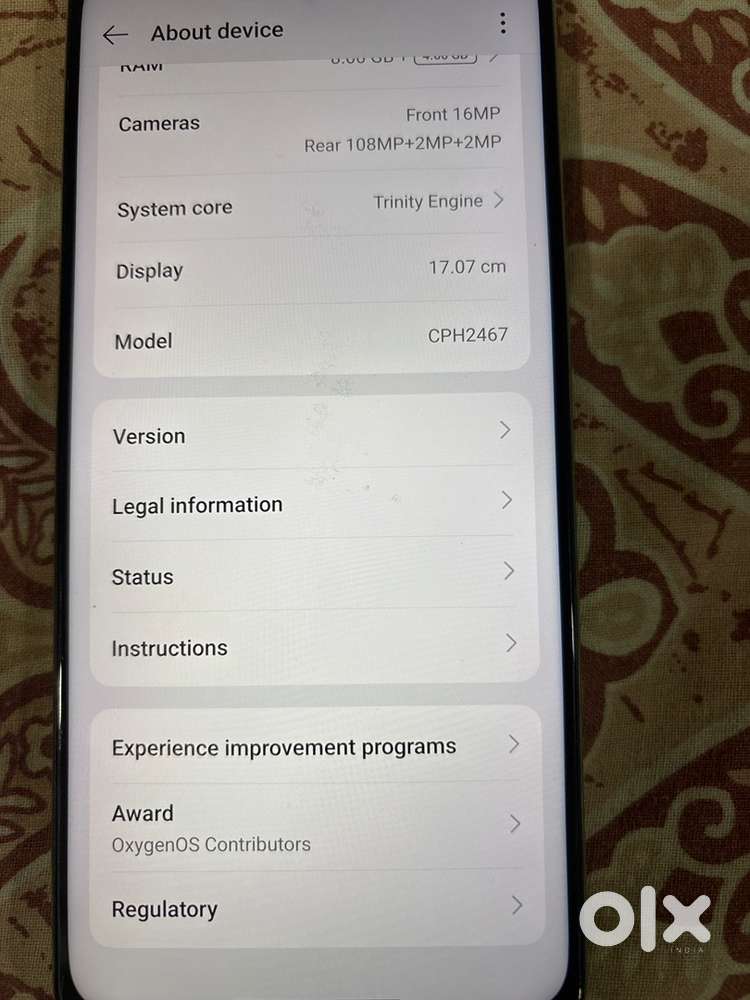One plus Nord CE 3 Lite 5G