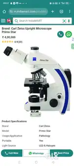 Primo star microscope