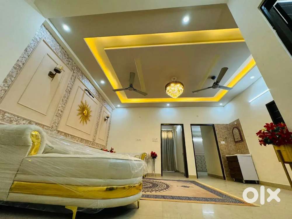 3bhk luxury semi furnished flat available for rent in Jagatpura