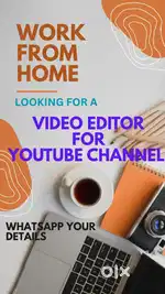 YouTube Video Editor – Work from Home!