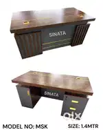 Sairam Furniture new model 1.4 meter executive office table drawers