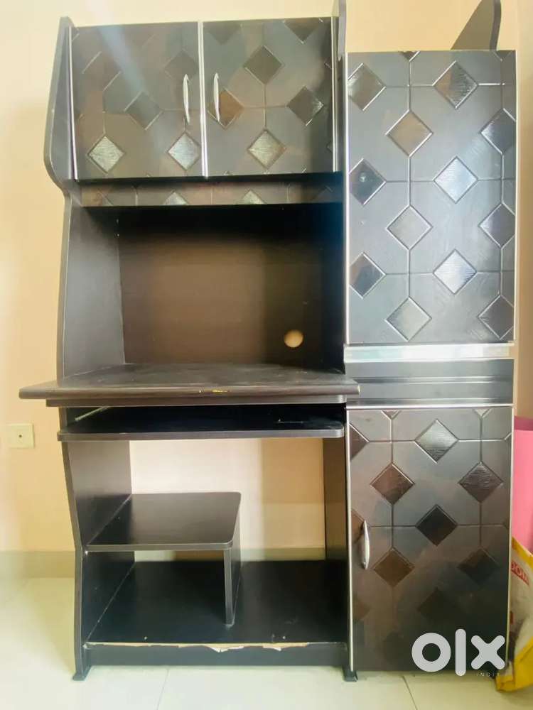 Computer Table cum Book Cabinet