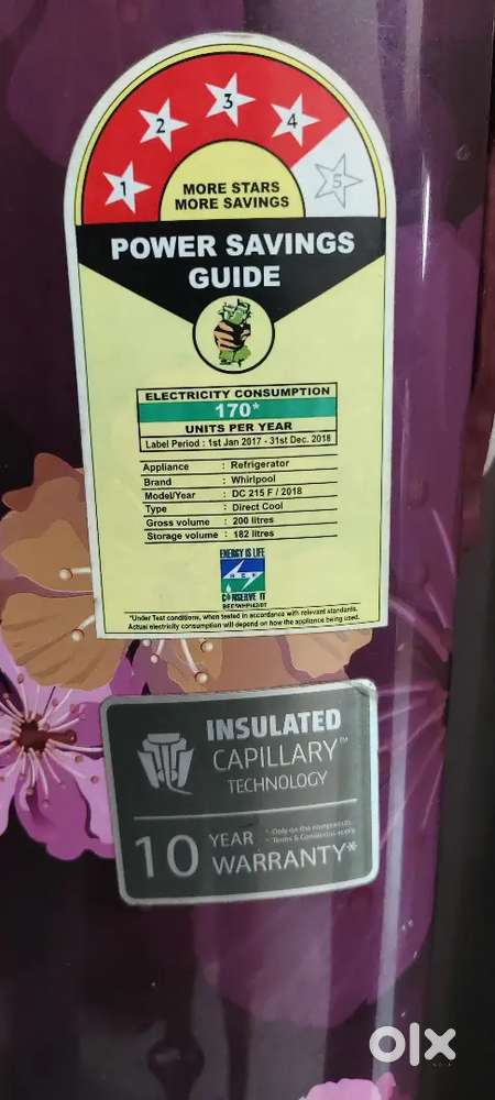 Good Condition Single Door Fridge 200Ltr