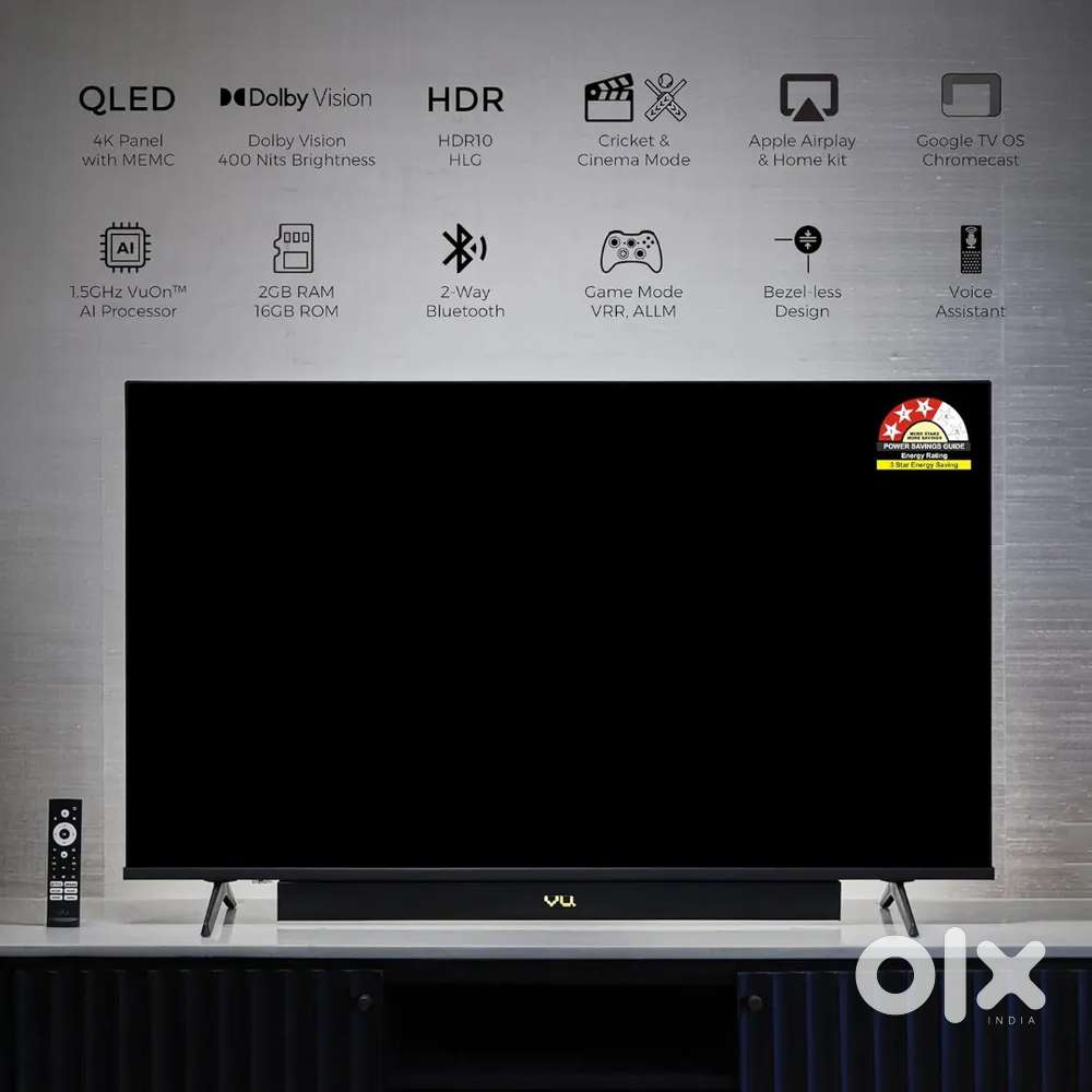 VU 42 inch smart Android tv