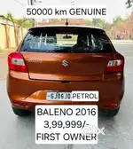 Maruti Suzuki Baleno, 2016, Petrol