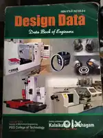 Design Data Book Engineering PSG College of Technology