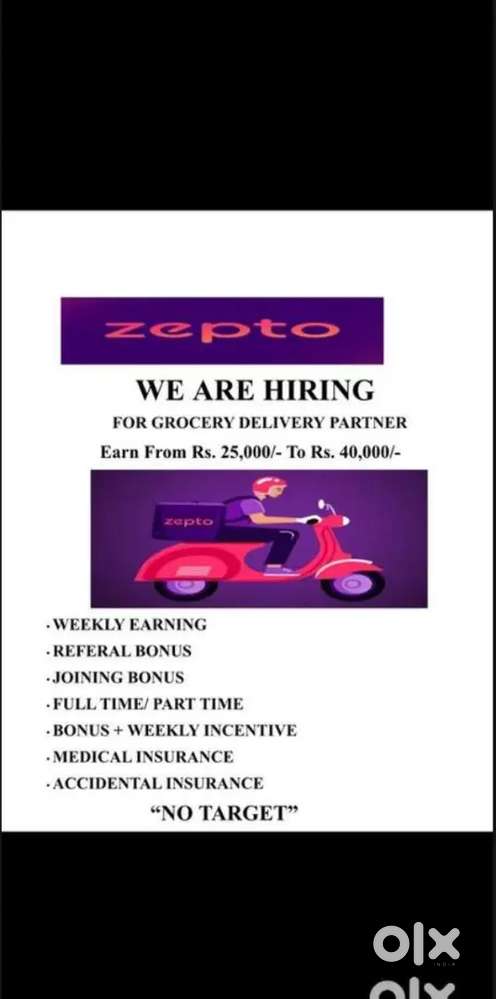 Zepto delivery partner