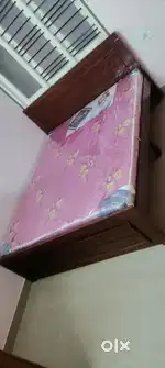 Brand new queen size bed without storage with 3 year warranty