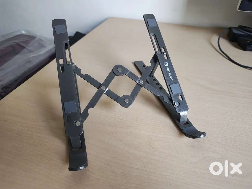 Portronics my buddy K2 laptop adjustable stand cooling pad cooler