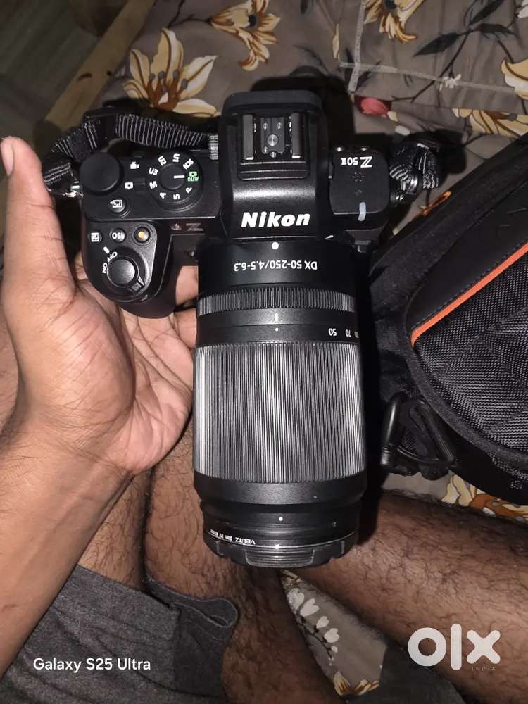 Nikon z50ii with kit lens 16-50 mm lens & 50-250mm zoom lens